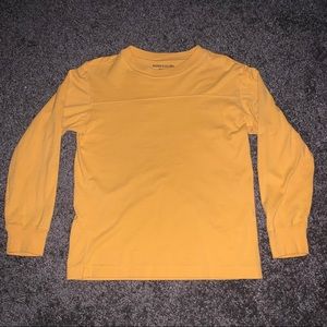 Aesthetic Happy Yellow Long Sleeve Tee